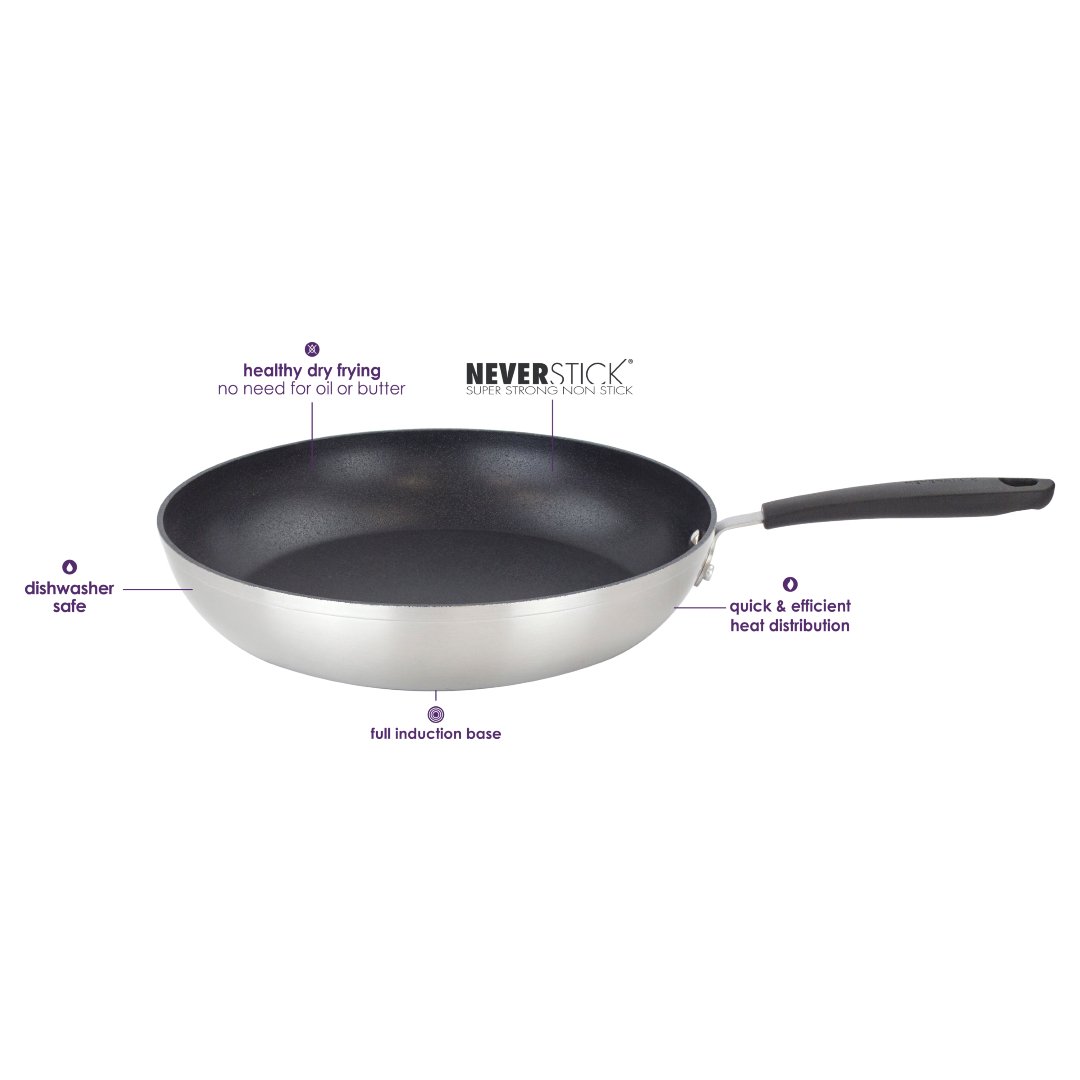 Neverstick 30cm frying pan Eaziglide